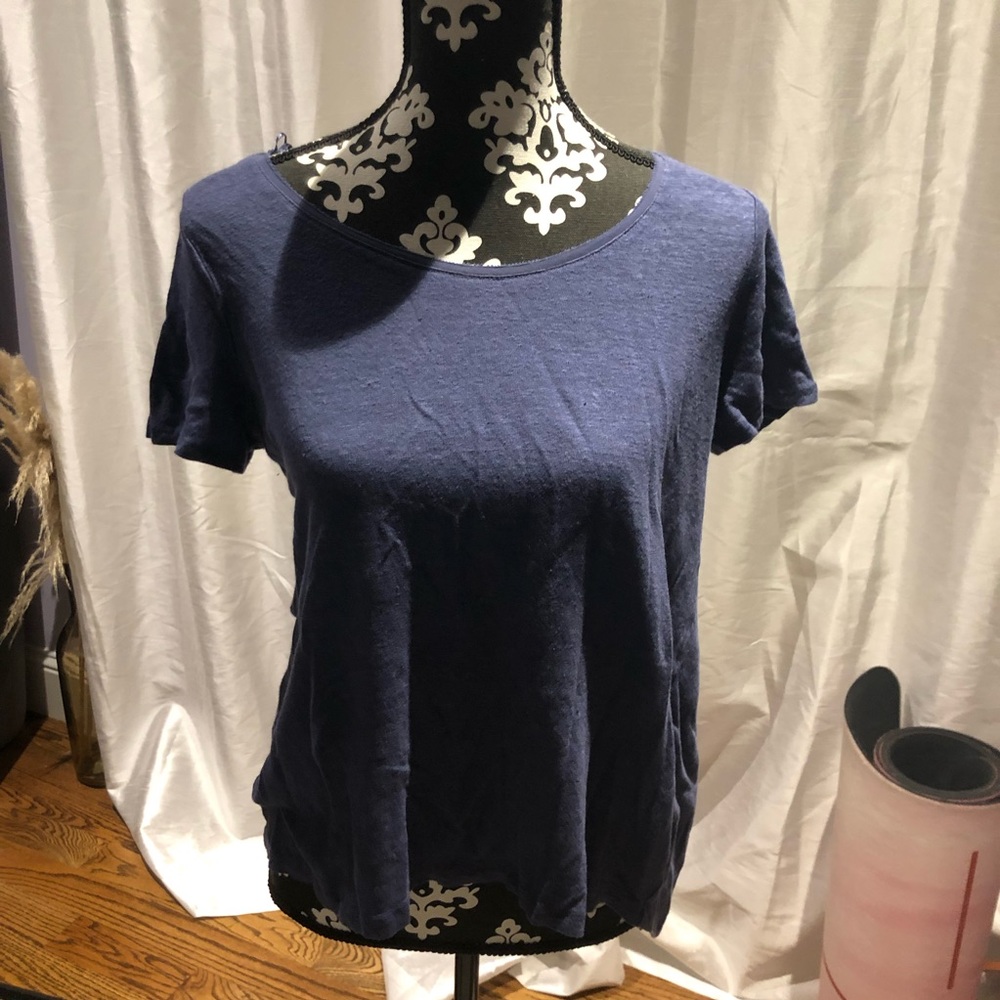 Kenar Navy Blue Top